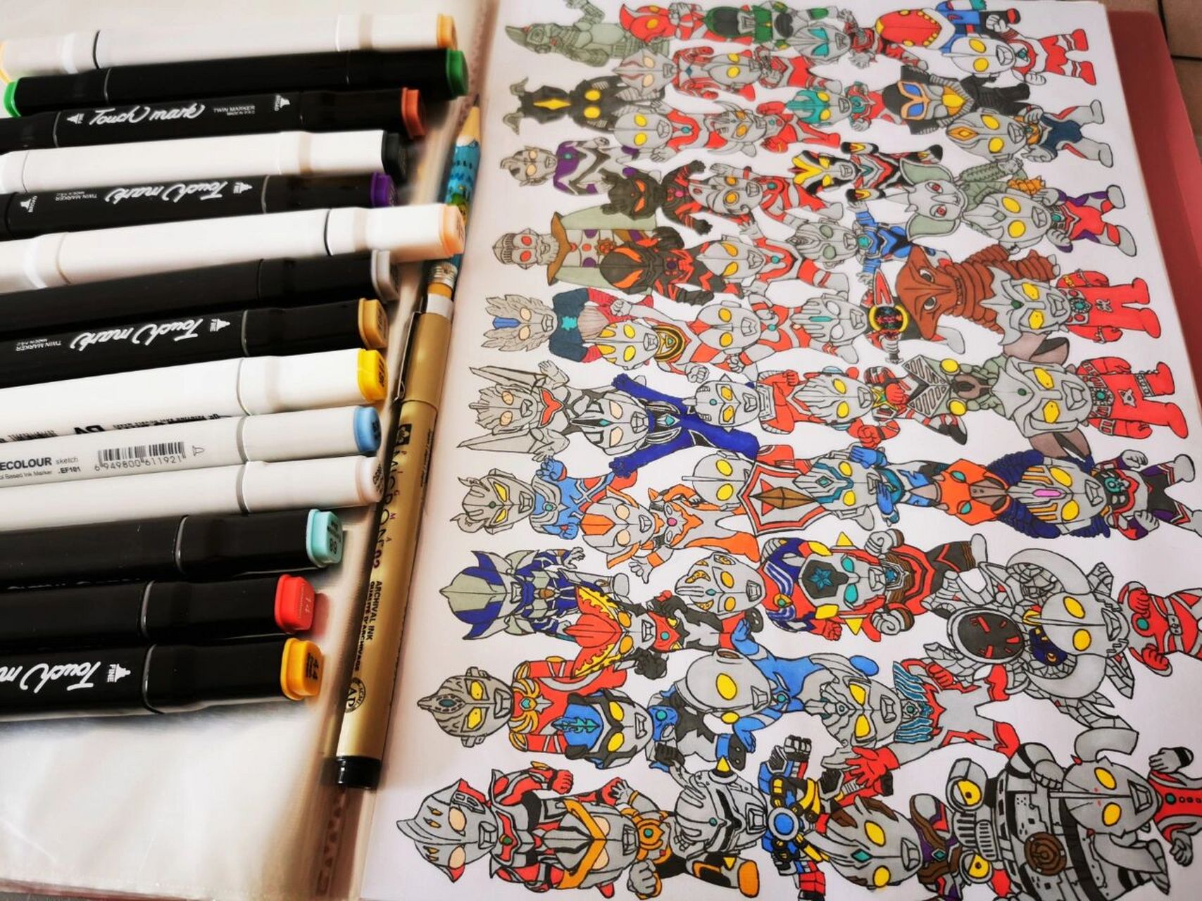 q版奥特曼怪兽宇宙人合集 奈克赛斯青年形态/麦克斯/猎手骑士剑