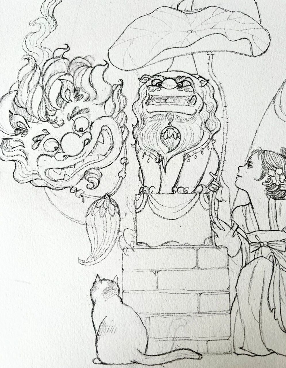 儿童急走追黄蝶,飞入菜花无处寻 这是一头叫做"菜花"的狮子0315