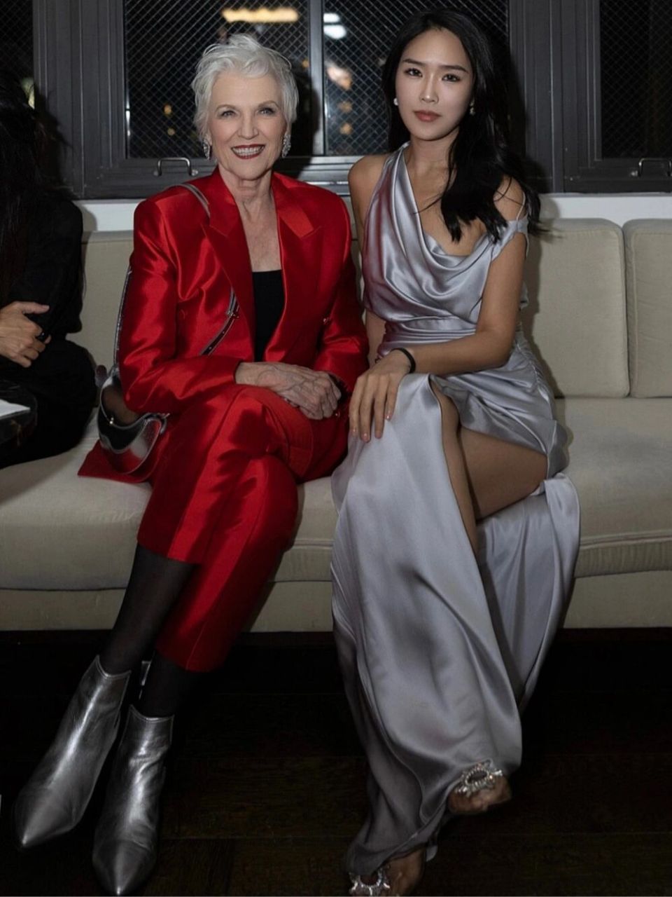 见到首富马斯克妈妈maye musk的感悟 上周受邀参加 handbags 和靡耶