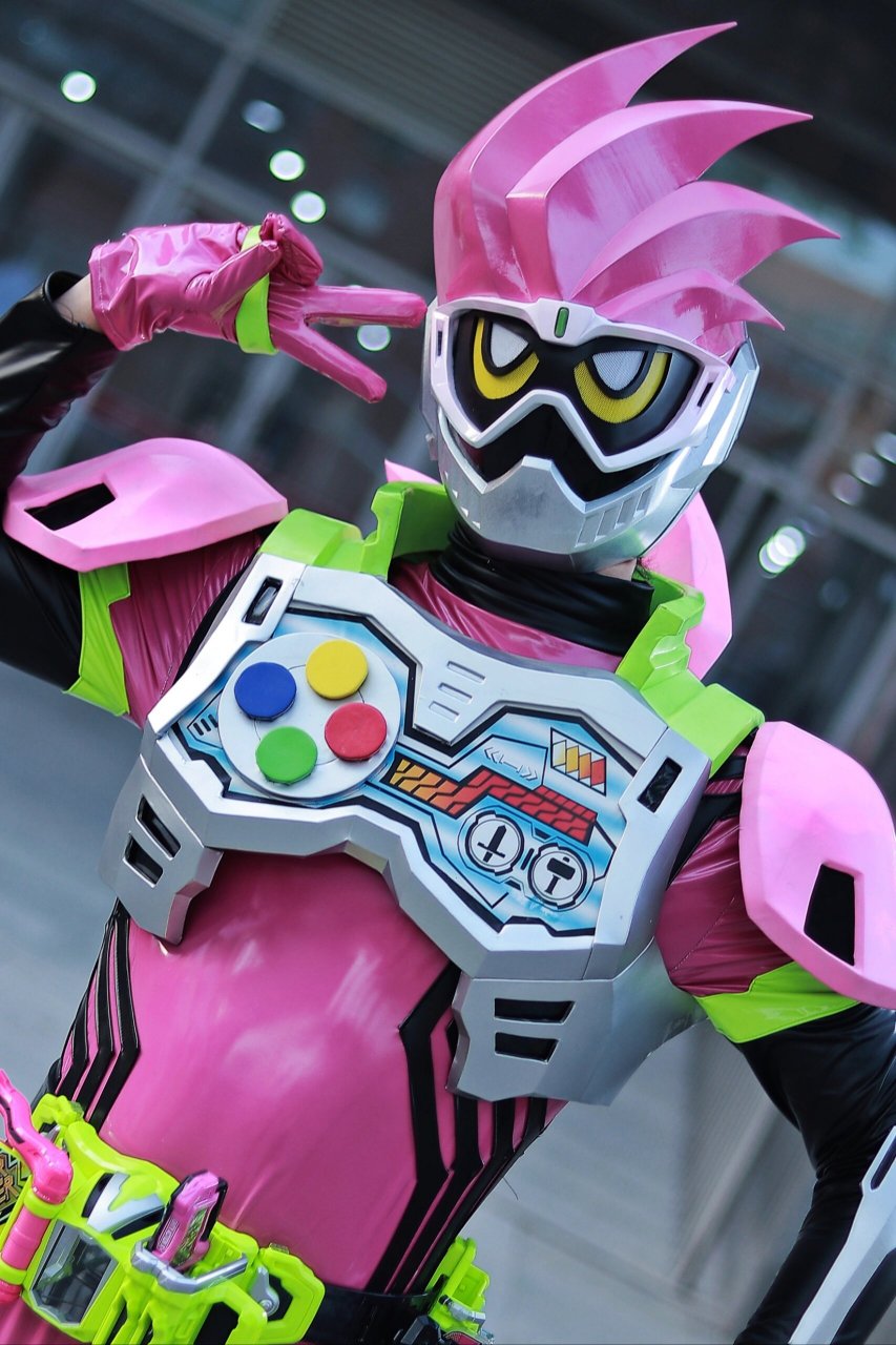 ex-aid 假面骑士艾克赛德 去年在学校出的ea ps:四月份冻的要死