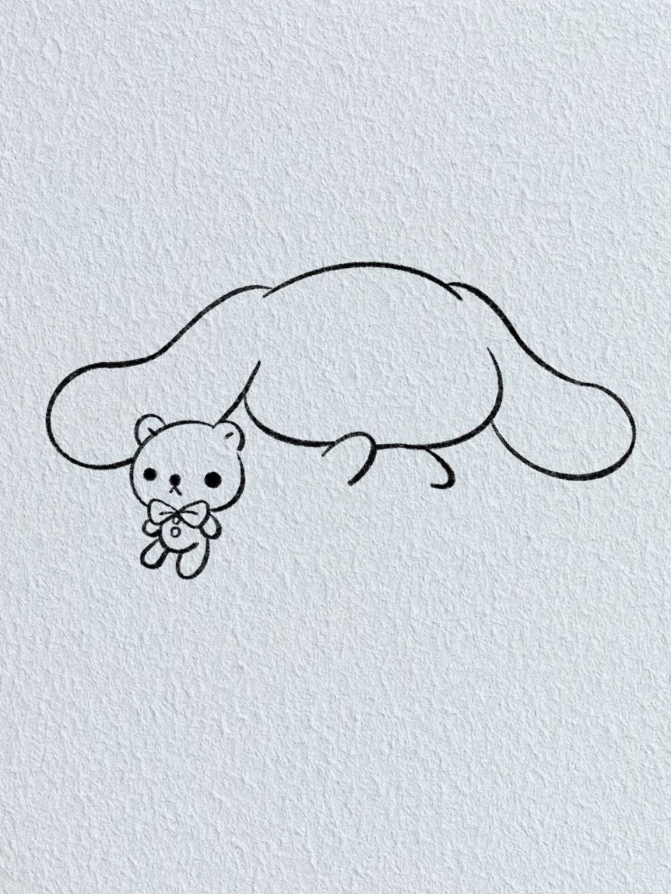 三丽鸥玉桂狗|简笔画教程 画了美乐蒂和库洛米 怎么能少得了玉桂狗呢