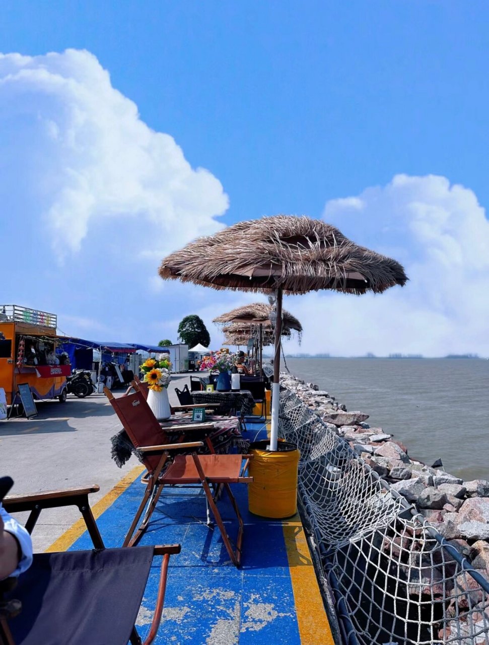 中山崖口|海边日出日落|情侣聚集地 中山|崖口村——徬海的崖上之口