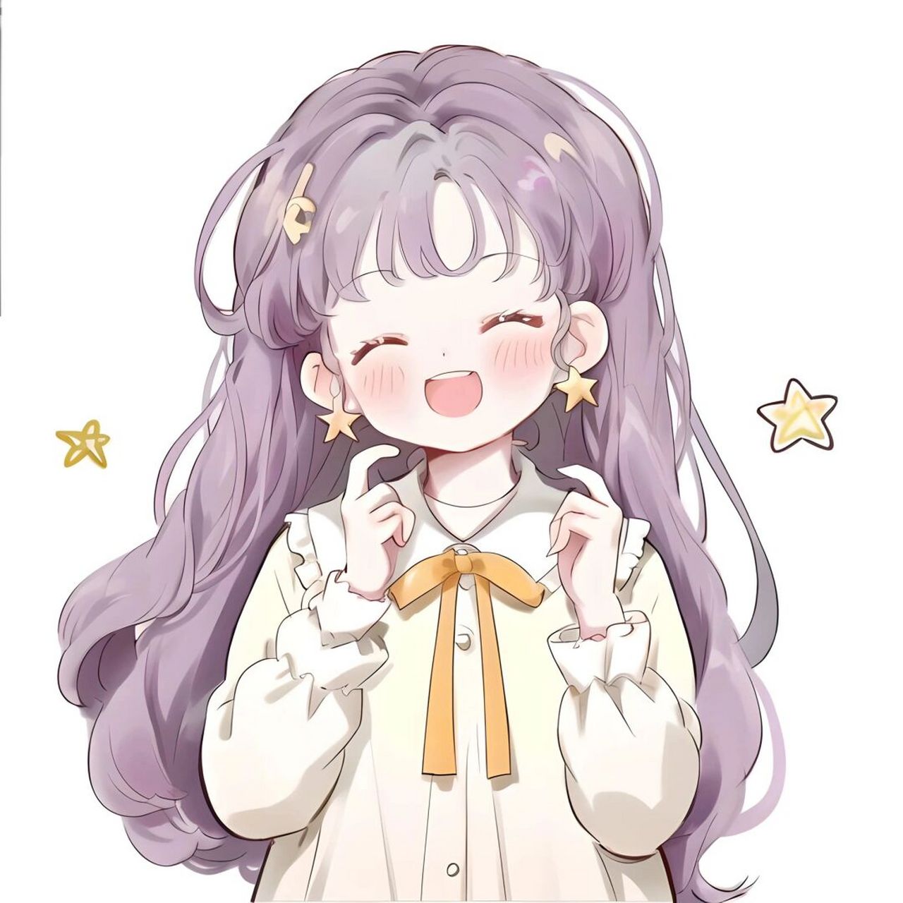 可爱治愈女生头像|做颗星星努力发光99 心里住着小太阳,日子才会请