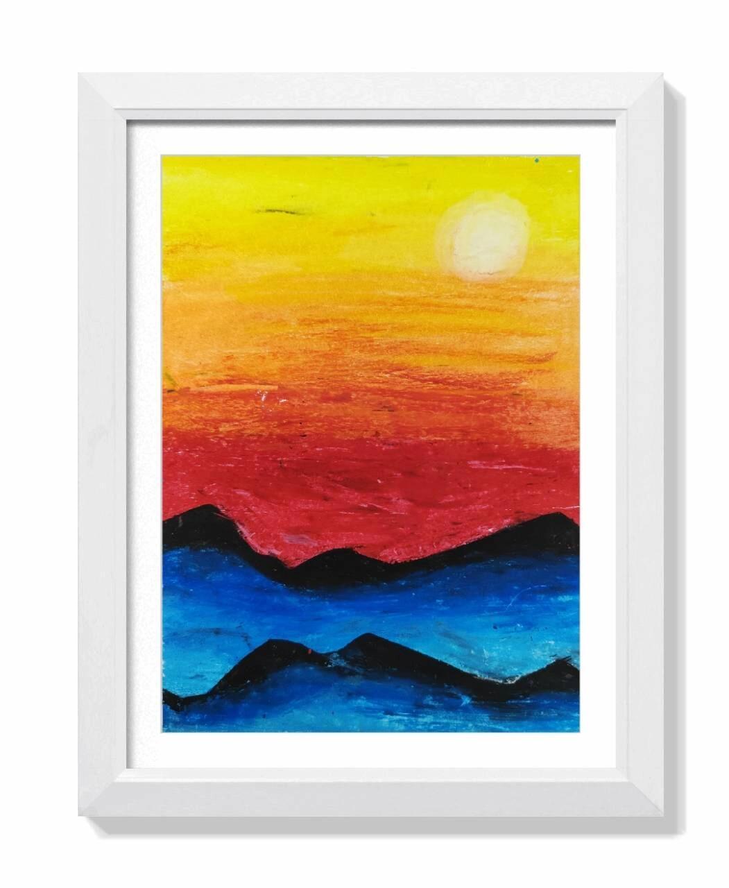 记录色彩 学生作品合集8915 人教版美术六年级《记录色彩》94