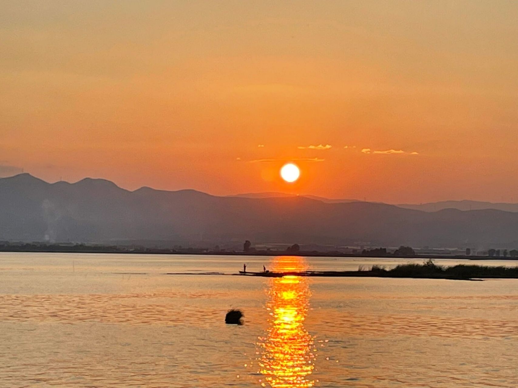 蒙自小众日落好景点61大屯海 在普通的日子里看了场不普通的日落