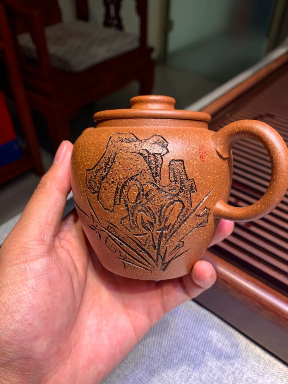 金石风 优质降坡泥 全手工巨轮壶 金石风全手工巨轮壶 优质降坡泥