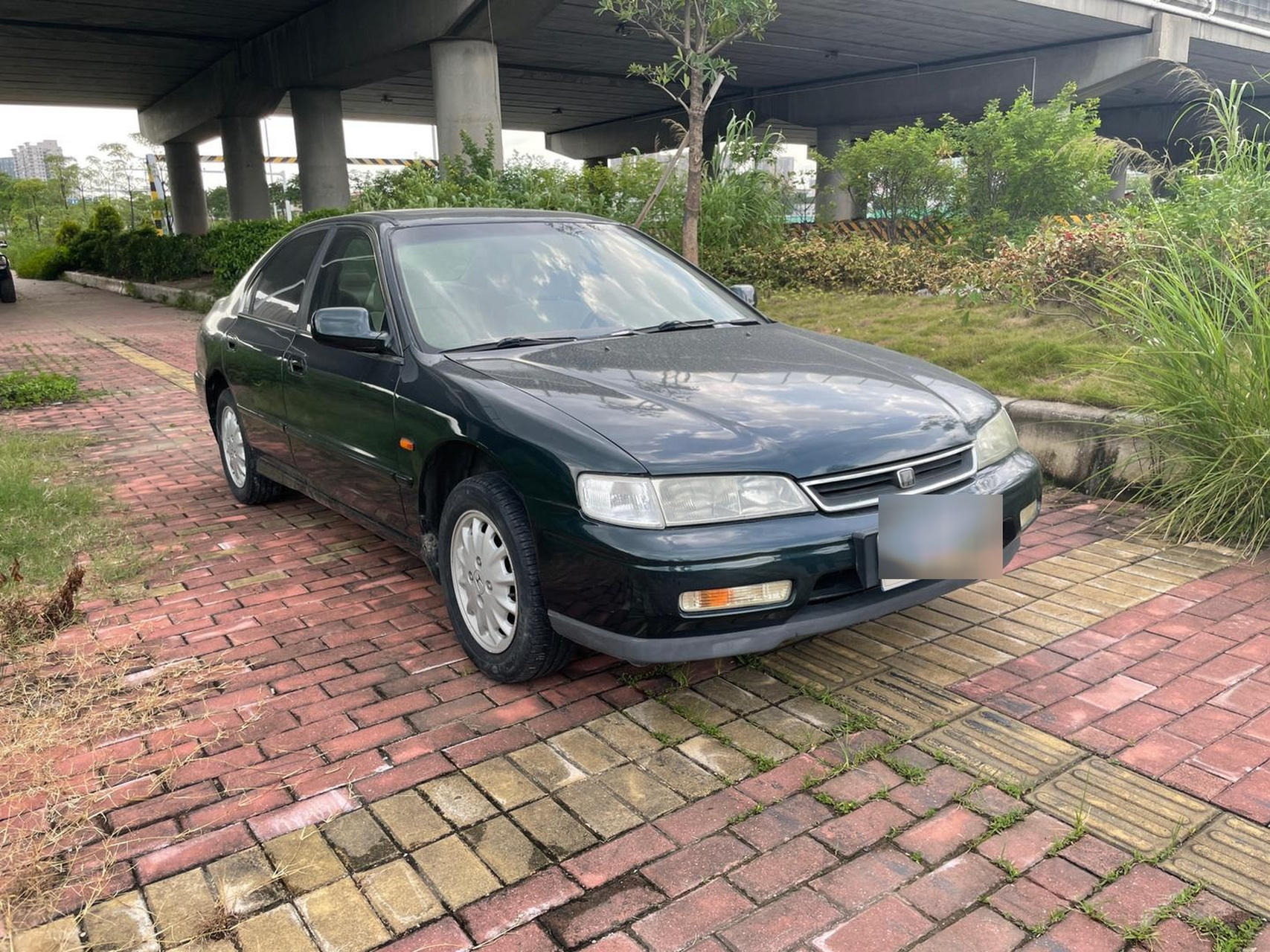 95年佛山牌本田雅阁cd5 经典老车稀有毒物五代雅阁cd5手续齐全,稀有