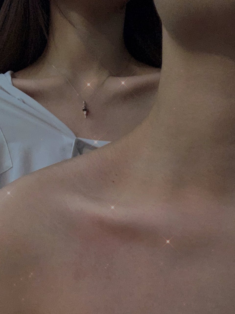 💫情侣日常 | 解锁锁骨情侣照 · 心动皆你💫 对不起我来晚了!