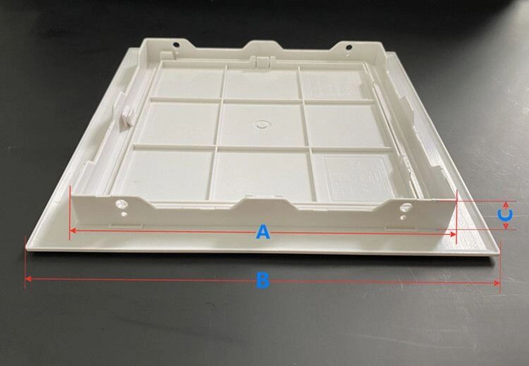 pvc检修口110下水管检查口管道盖板塑料水管 pvc检修口110下水管检查