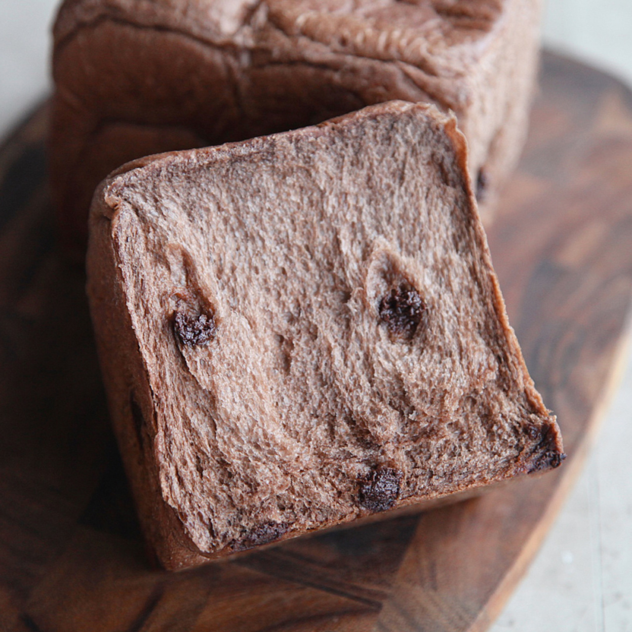 唇齿留香的超浓可可吐司95 配方可做两个450g吐司.