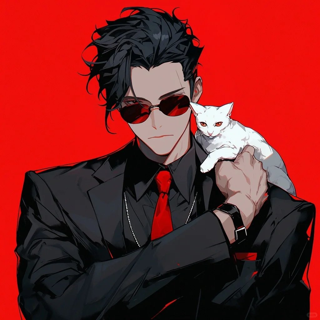 非常适合做头像的漫画男头 出一期简单风的头像,简单帅气