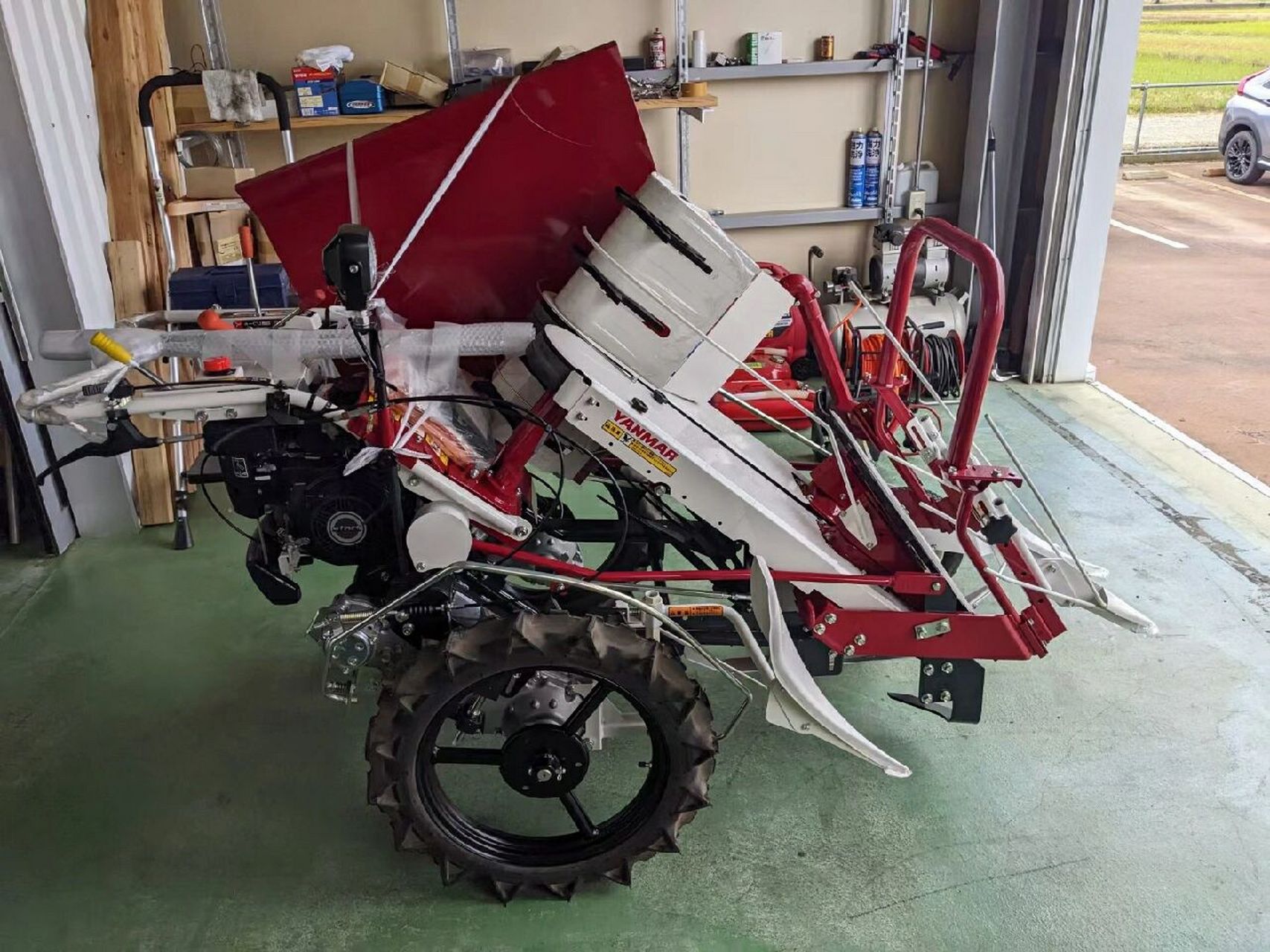 收割机 洋马毛豆收割机