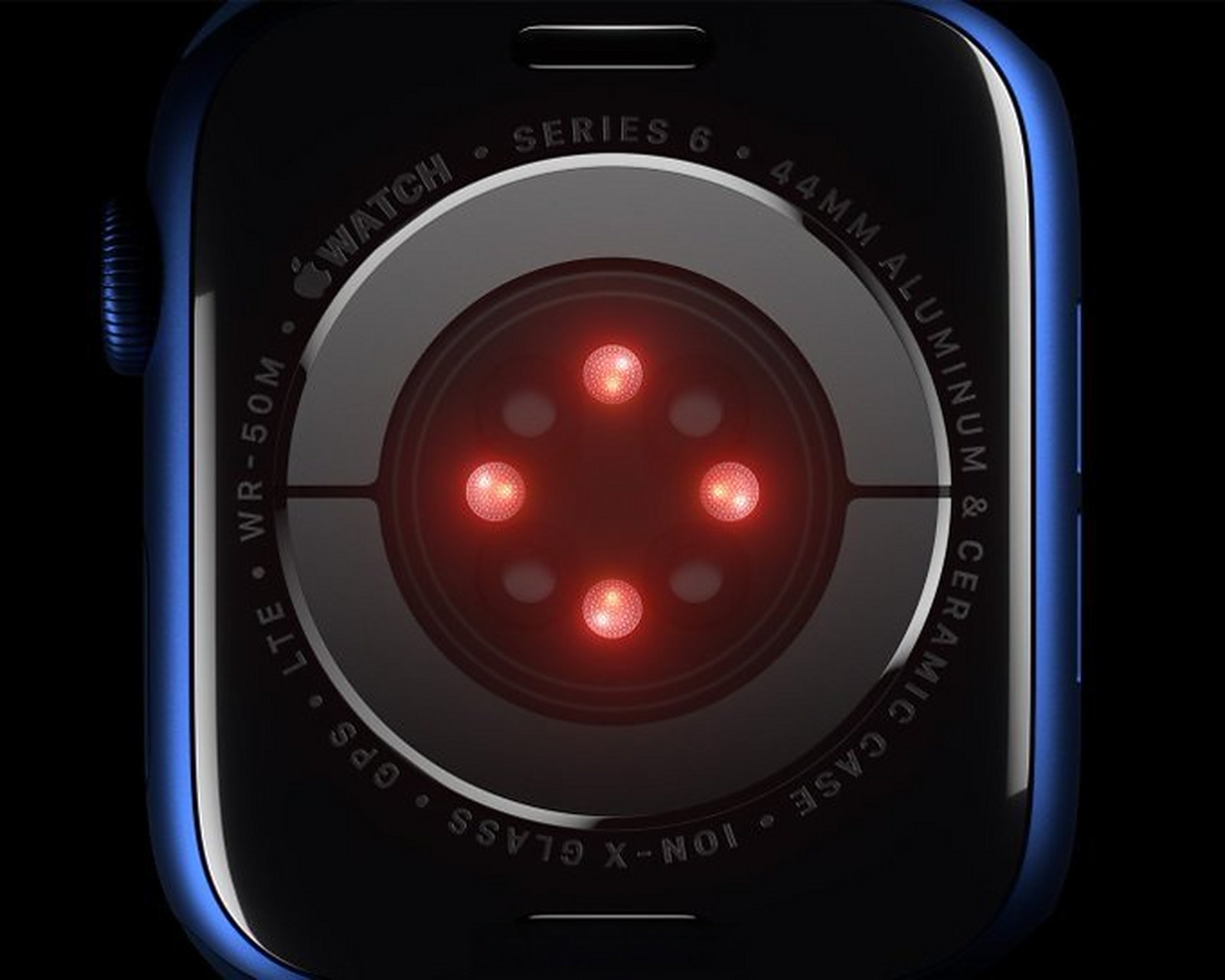 apple watch series 9  更新的光学心率传感器 新型 u2 空间芯片可