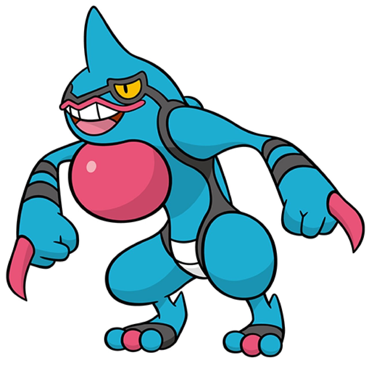 宝可梦图鉴0454:毒骷蛙 0454:毒骷蛙 属性:毒,格斗           分类