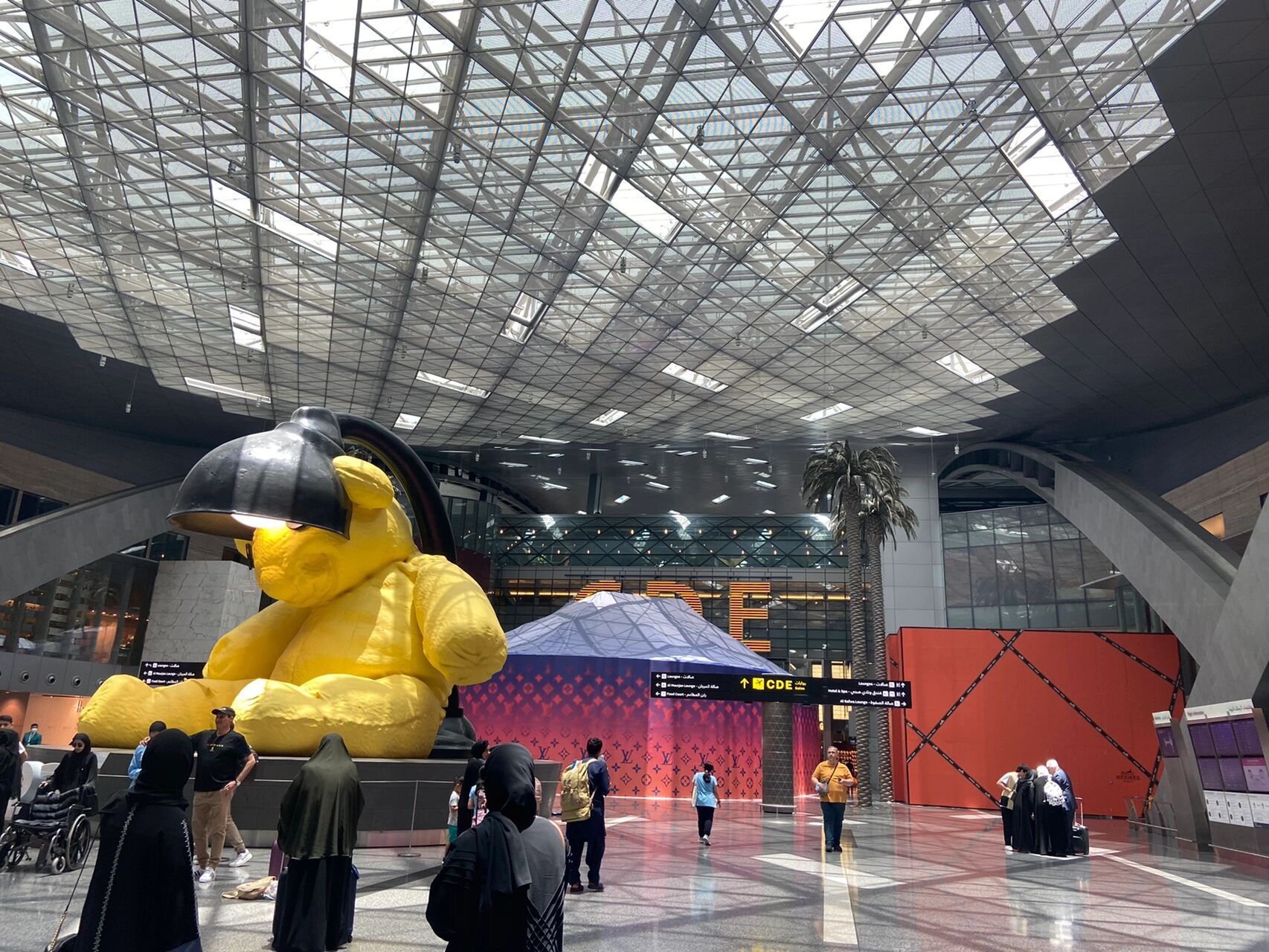 卡塔尔多哈哈马德机场过境转机攻略 哈马德机场攻略很多我不多说了,只