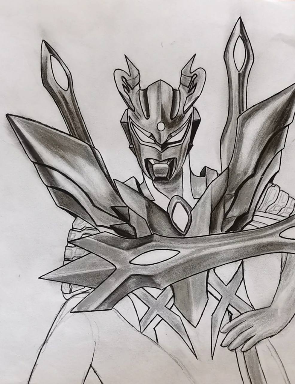 手绘赛罗奥特曼 ultraman zero