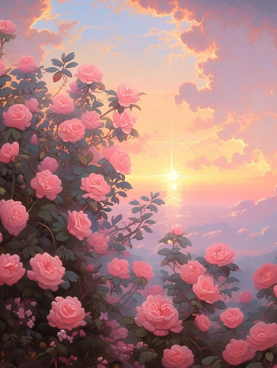 唯美花海