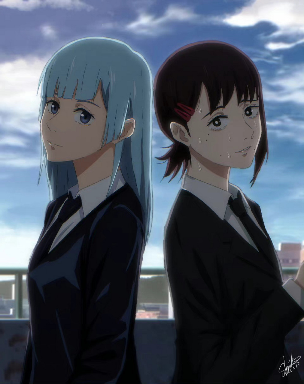 玛奇玛 x 五条悟,看他俩联动啥感觉(twi:laillnii)