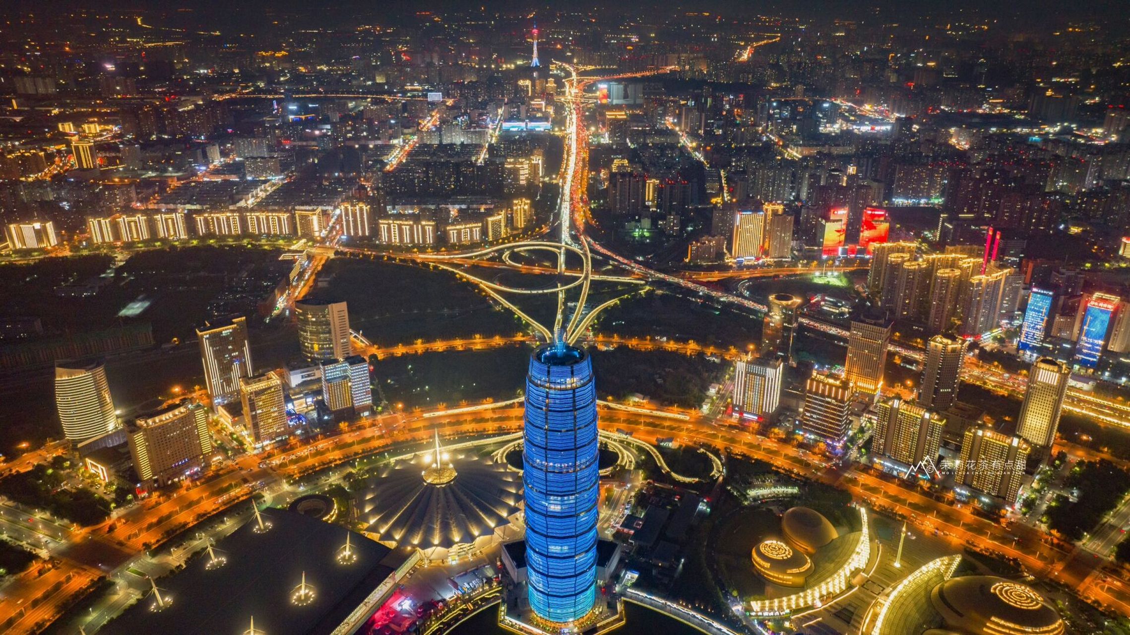 郑州夜景图片真实图片