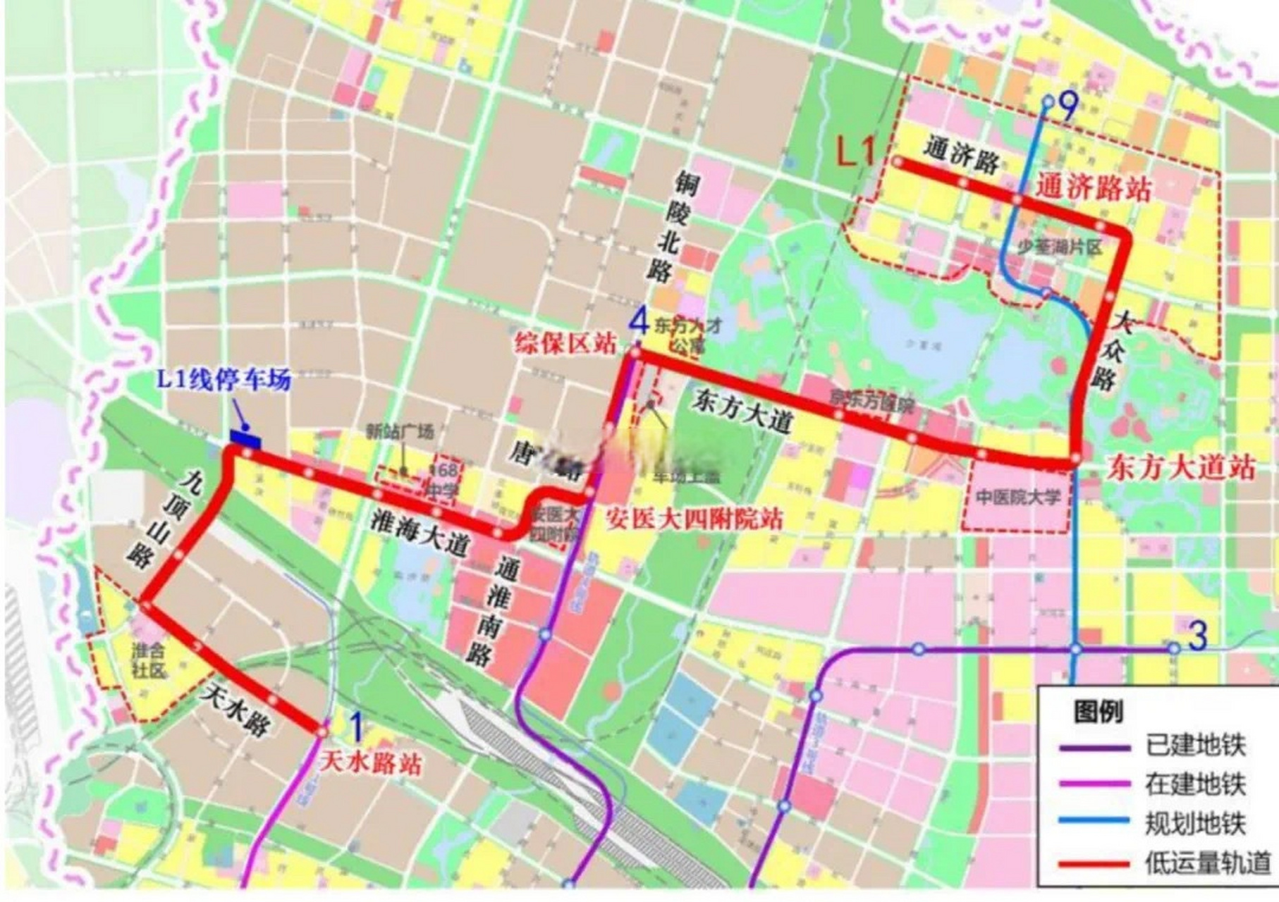 少荃湖板块最新规划图图片