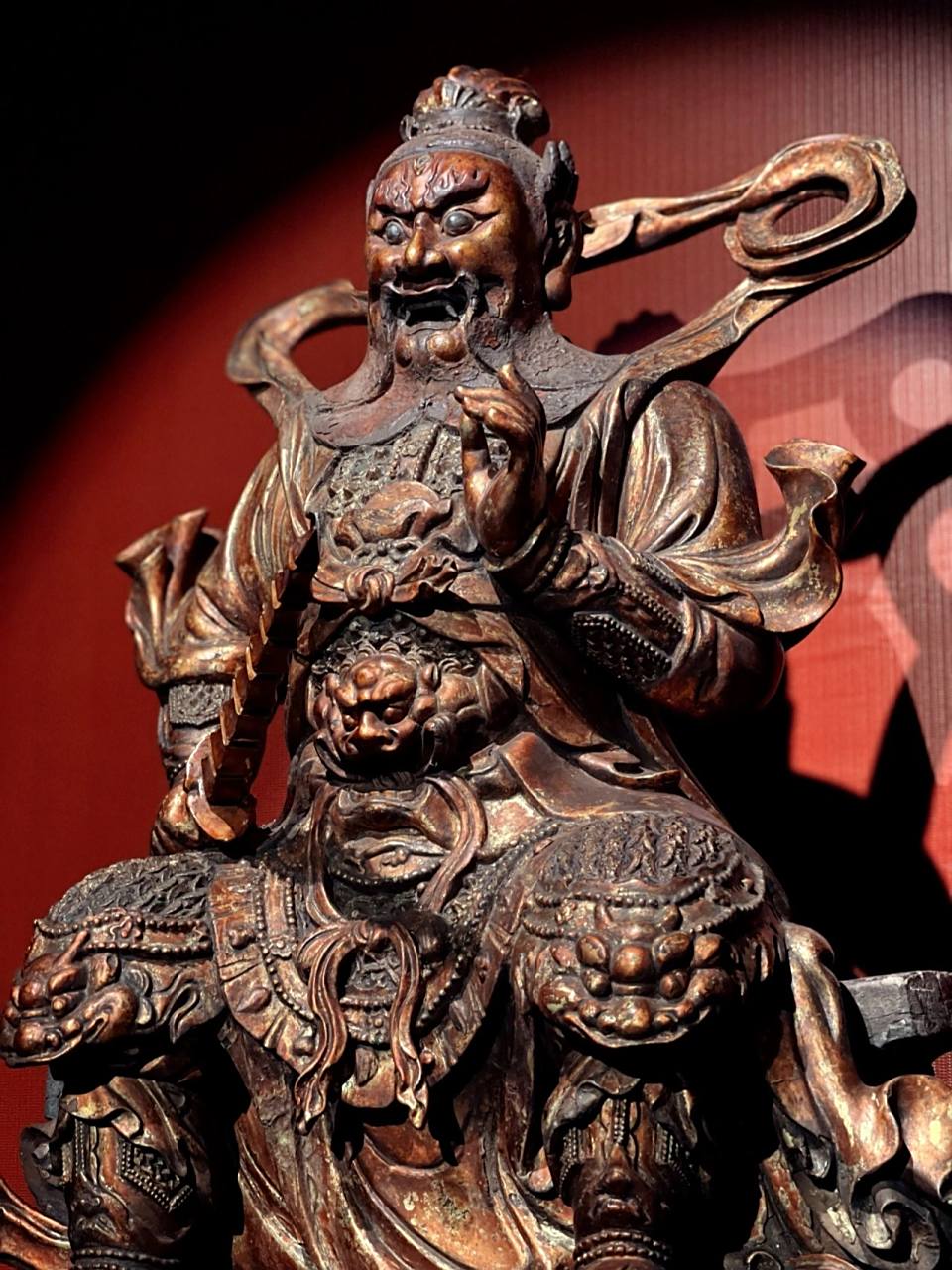 明代王灵官造像|明朝享国祀之道教第一护法 明朝的永乐大帝雄武而有