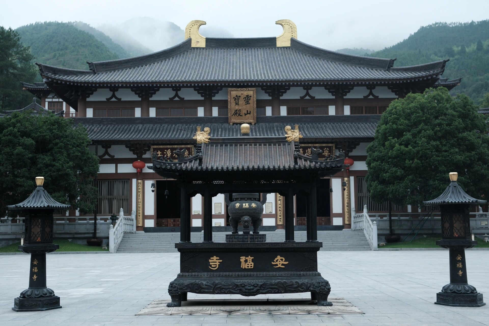浙江安福寺图片