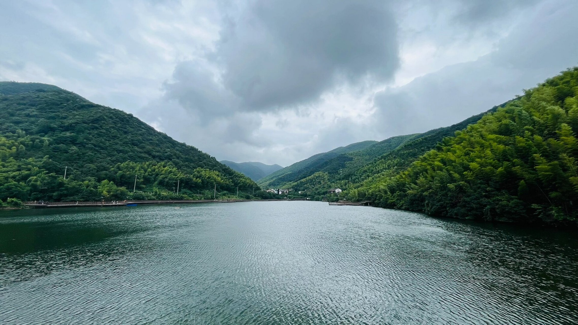 长兴顾渚水库风景图片图片