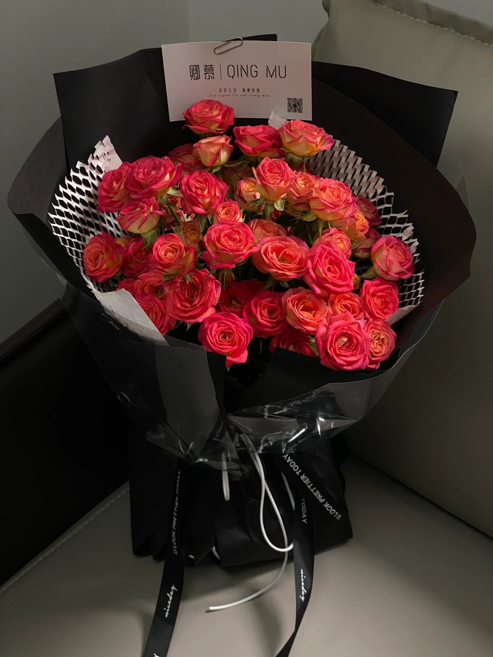 爱丽丝多头玫瑰花束 爱的思恋