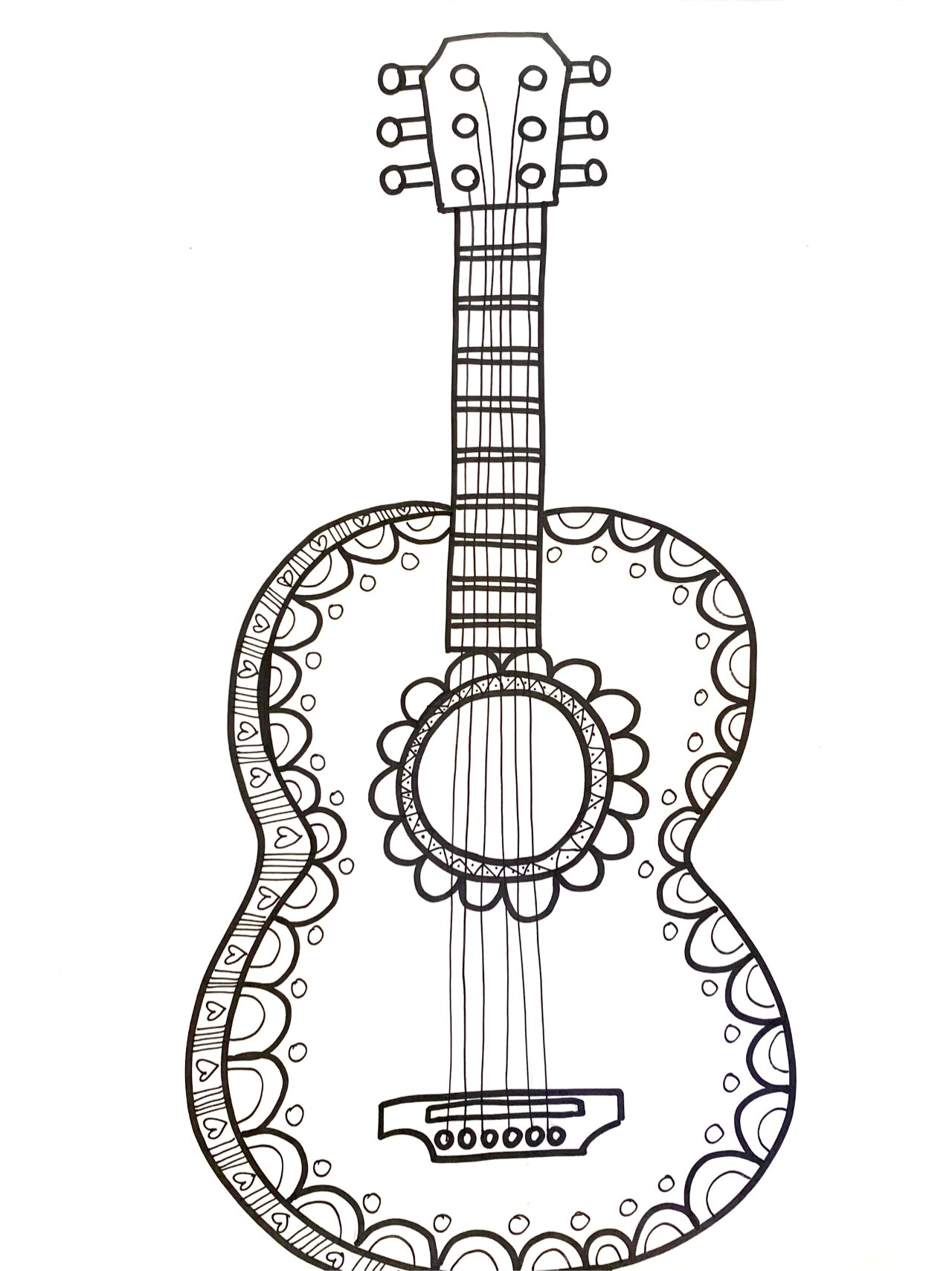 【范画步骤】——吉他92