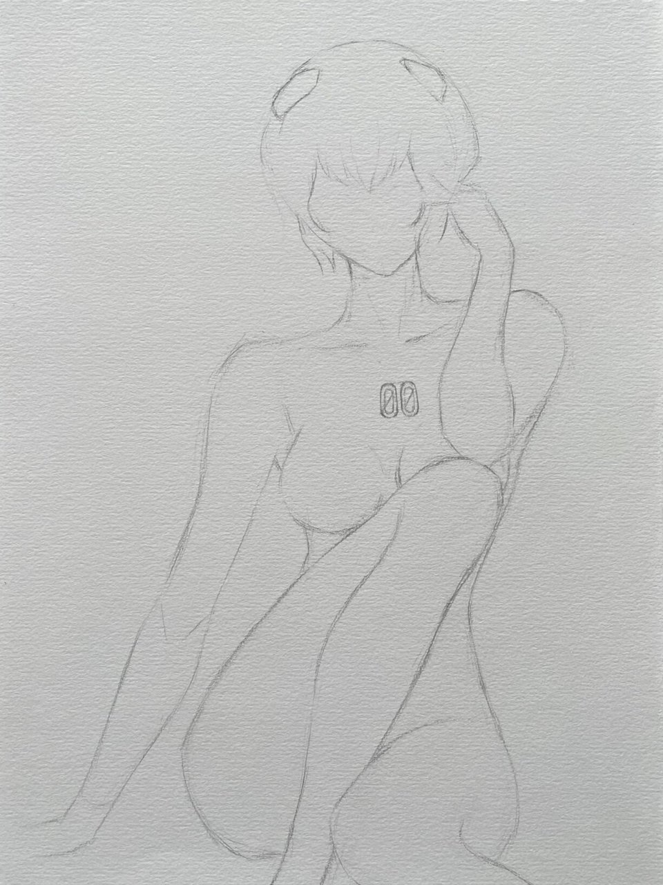 绫波丽手绘-eva新世纪福音战士