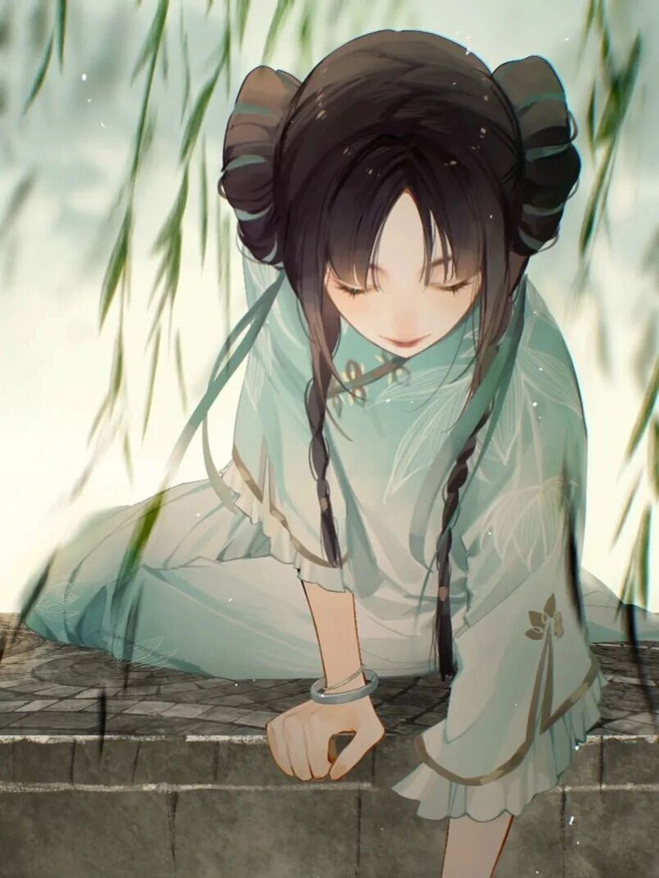 江南西施女漫|从此春秋两不沾 江南/古风/西施/动漫/女生/头像