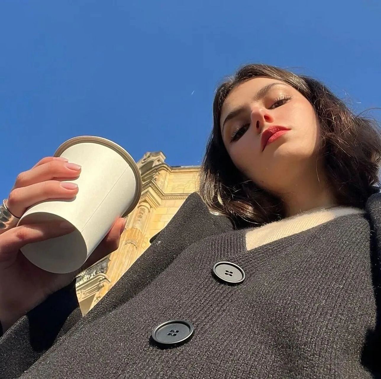 ins风欧美慵懒女生头像