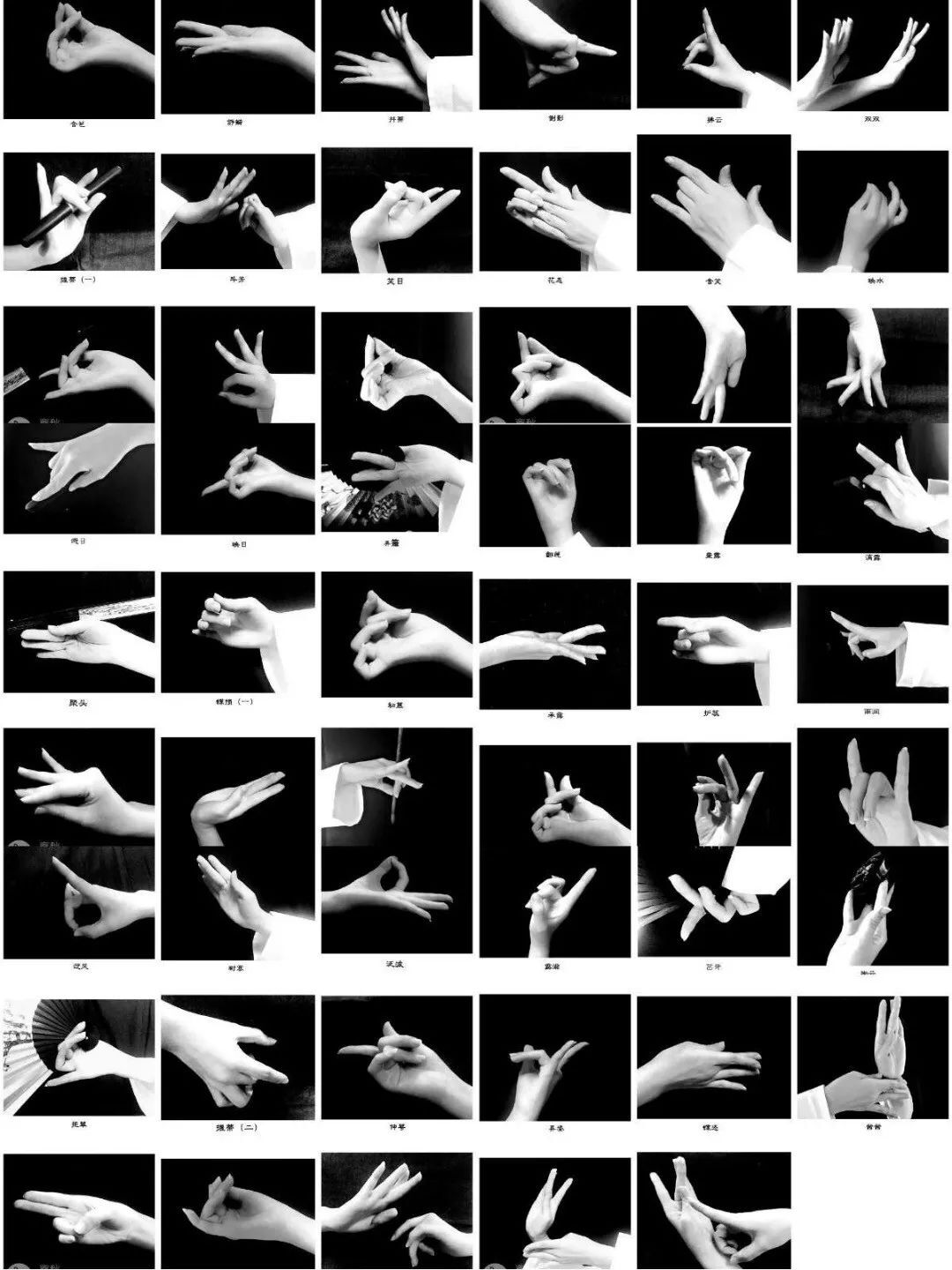 醉人的美——大师梅兰芳之经典手势