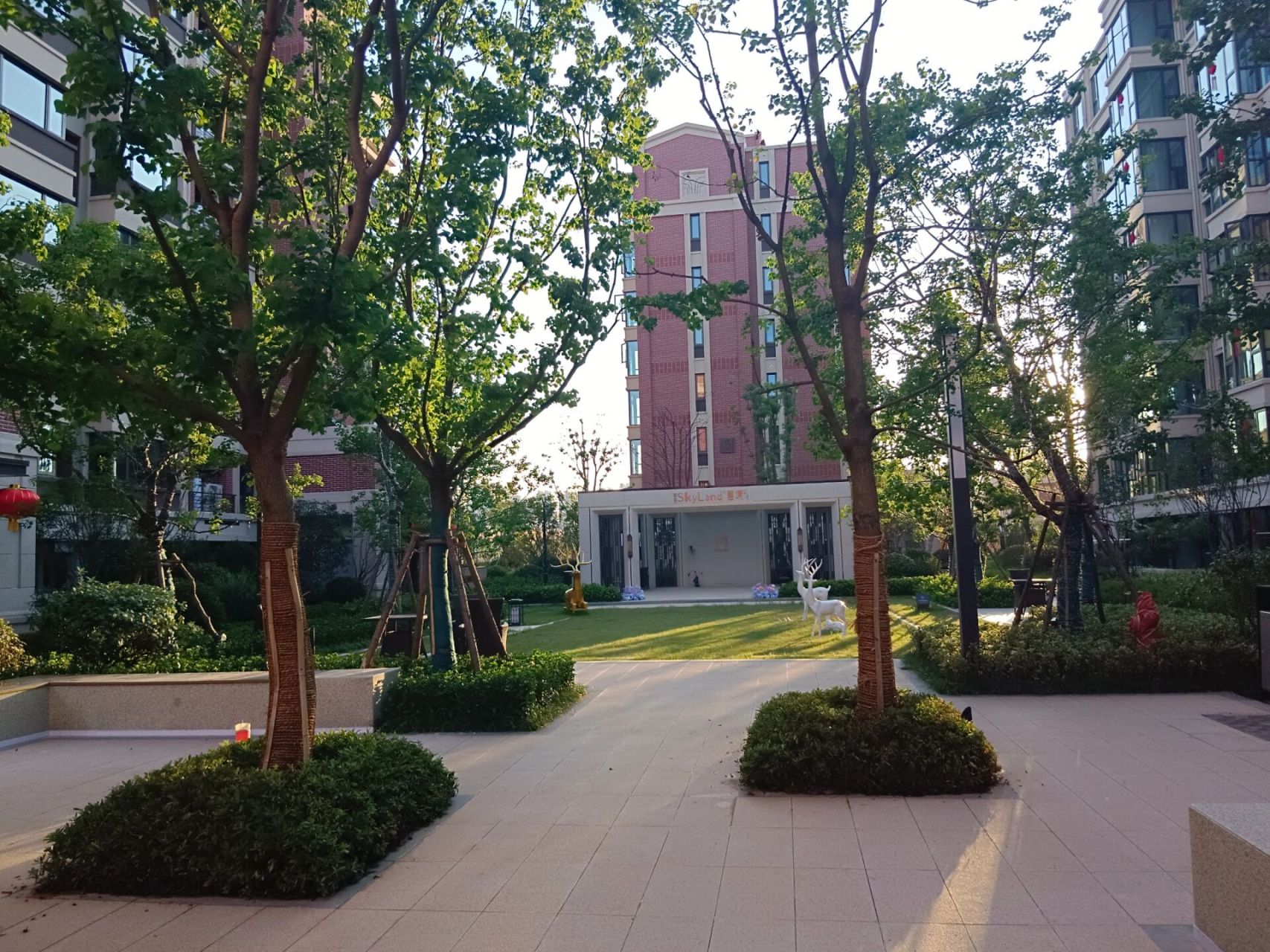 祥生庐州云境 小区的晚霞很棒