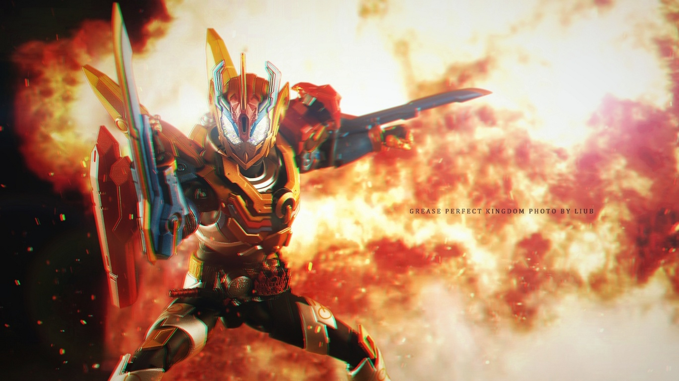 假面骑士格力斯 红爹 完美国度形态 shf #假面骑士