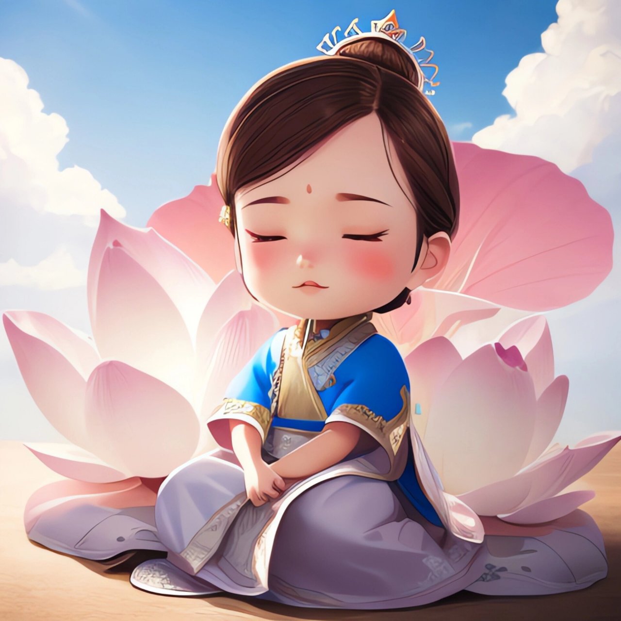 每一张的很美,静心打坐,祈祷余生健康平安 看着她就感觉好安静,安安