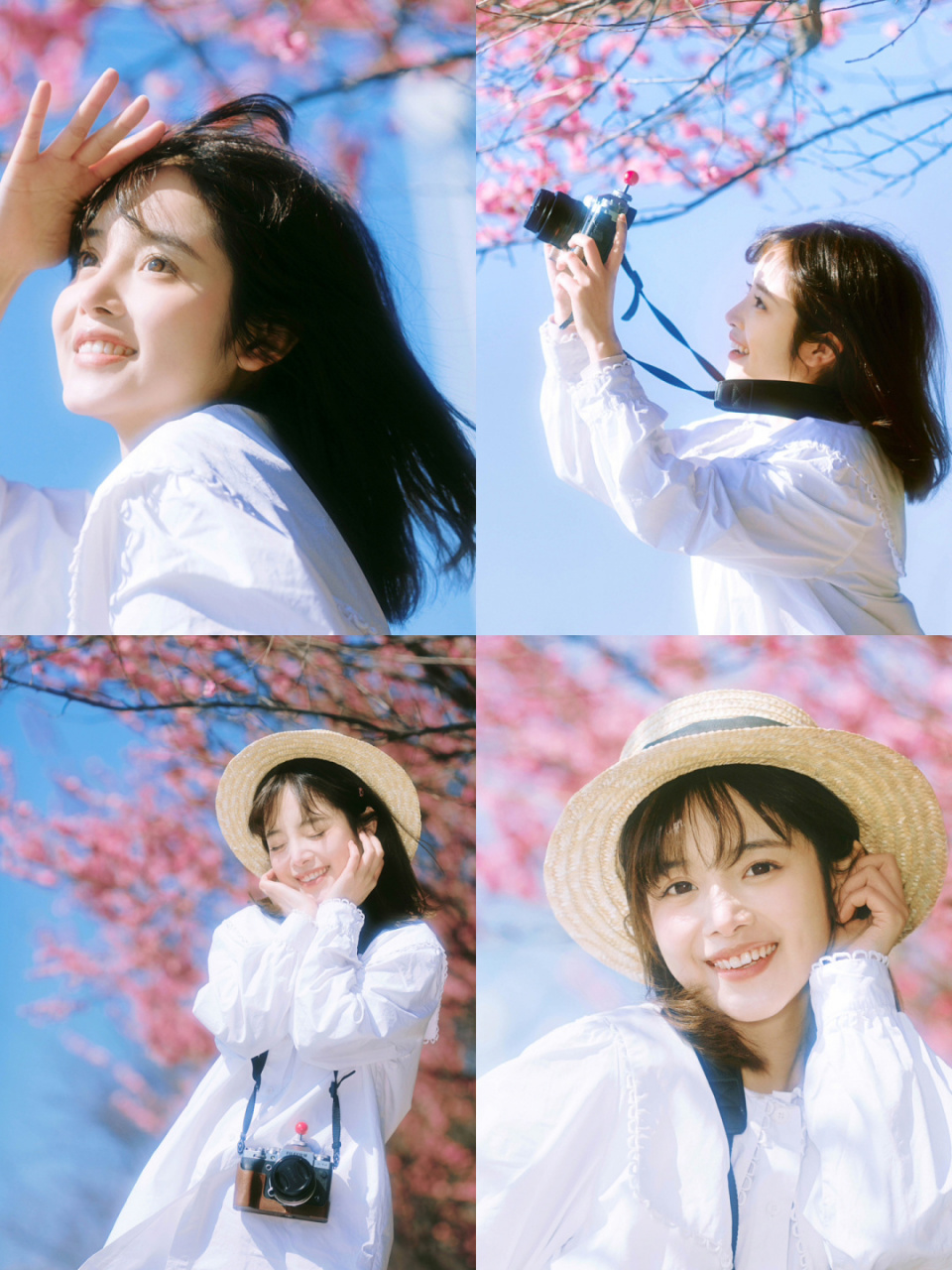 听 是春风的声音～ #溧阳约拍# #溧阳摄影师约拍# #少女写真# #樱花