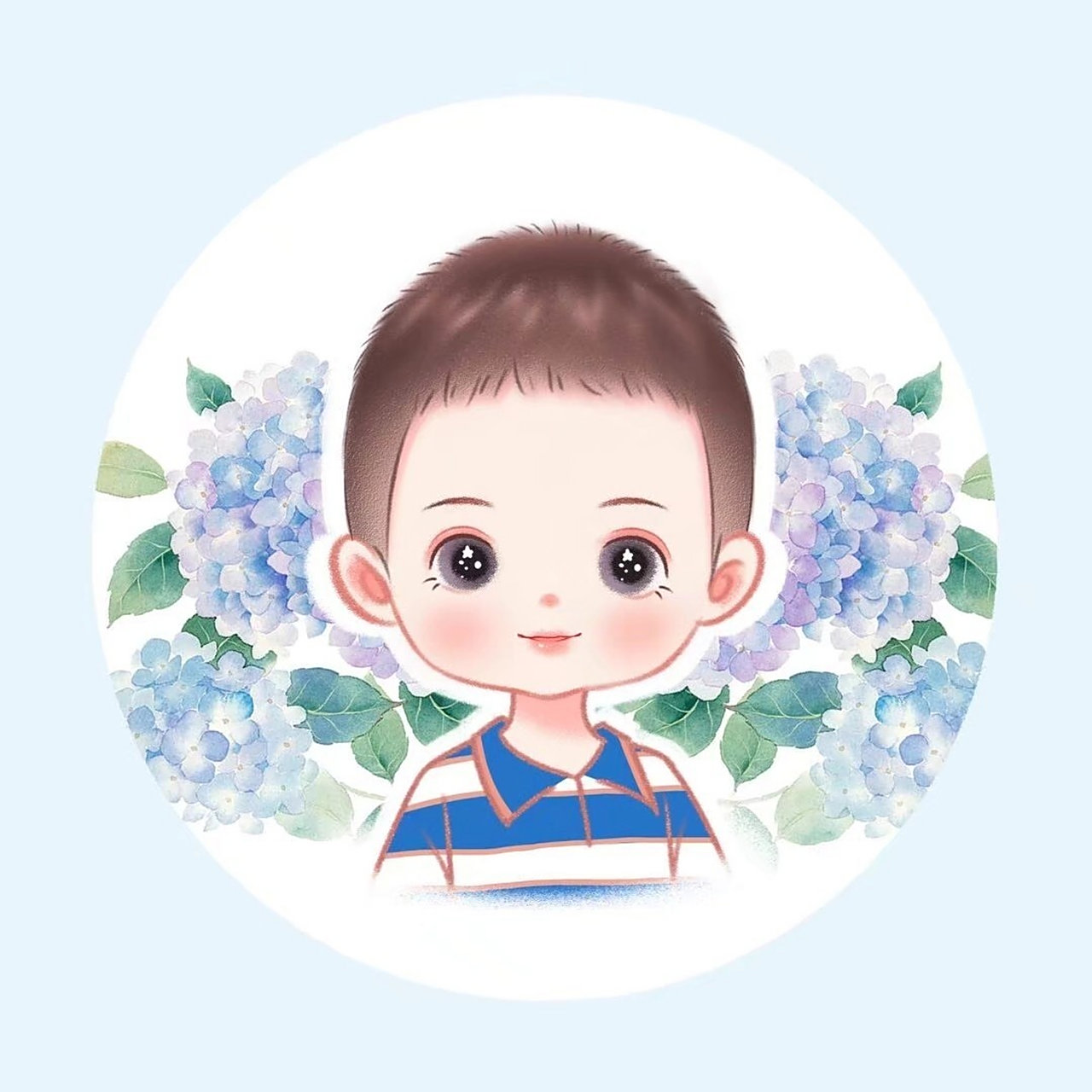 超可爱的手绘卡通萌娃头像宝宝头像 96超可爱的手绘卡通萌娃头像