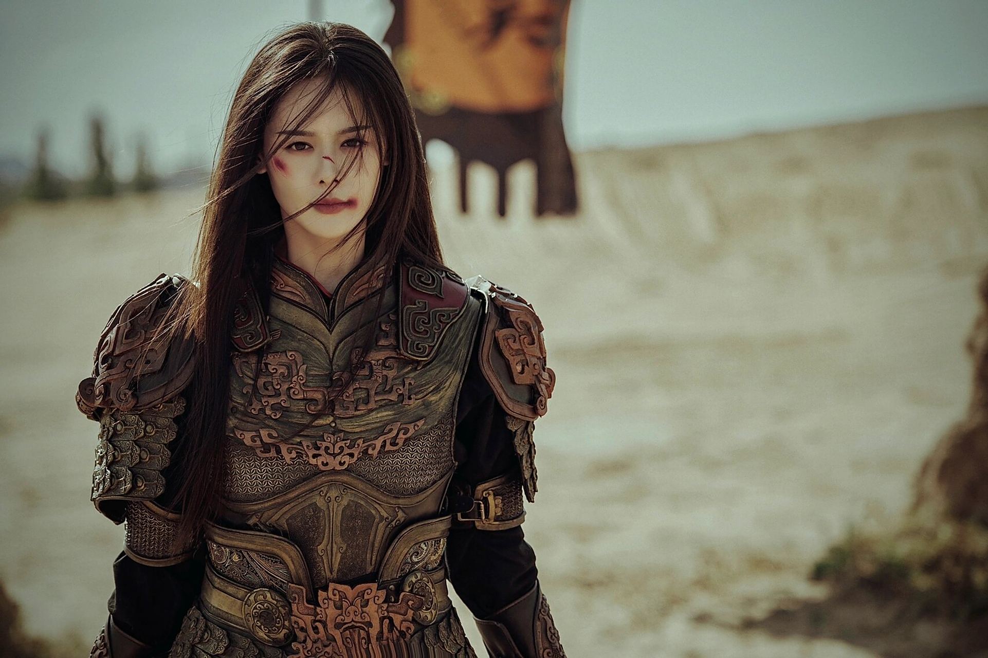 甲胄风 女将军 拍摄 谁说女子不如男 女生穿上甲那是又帅又飒