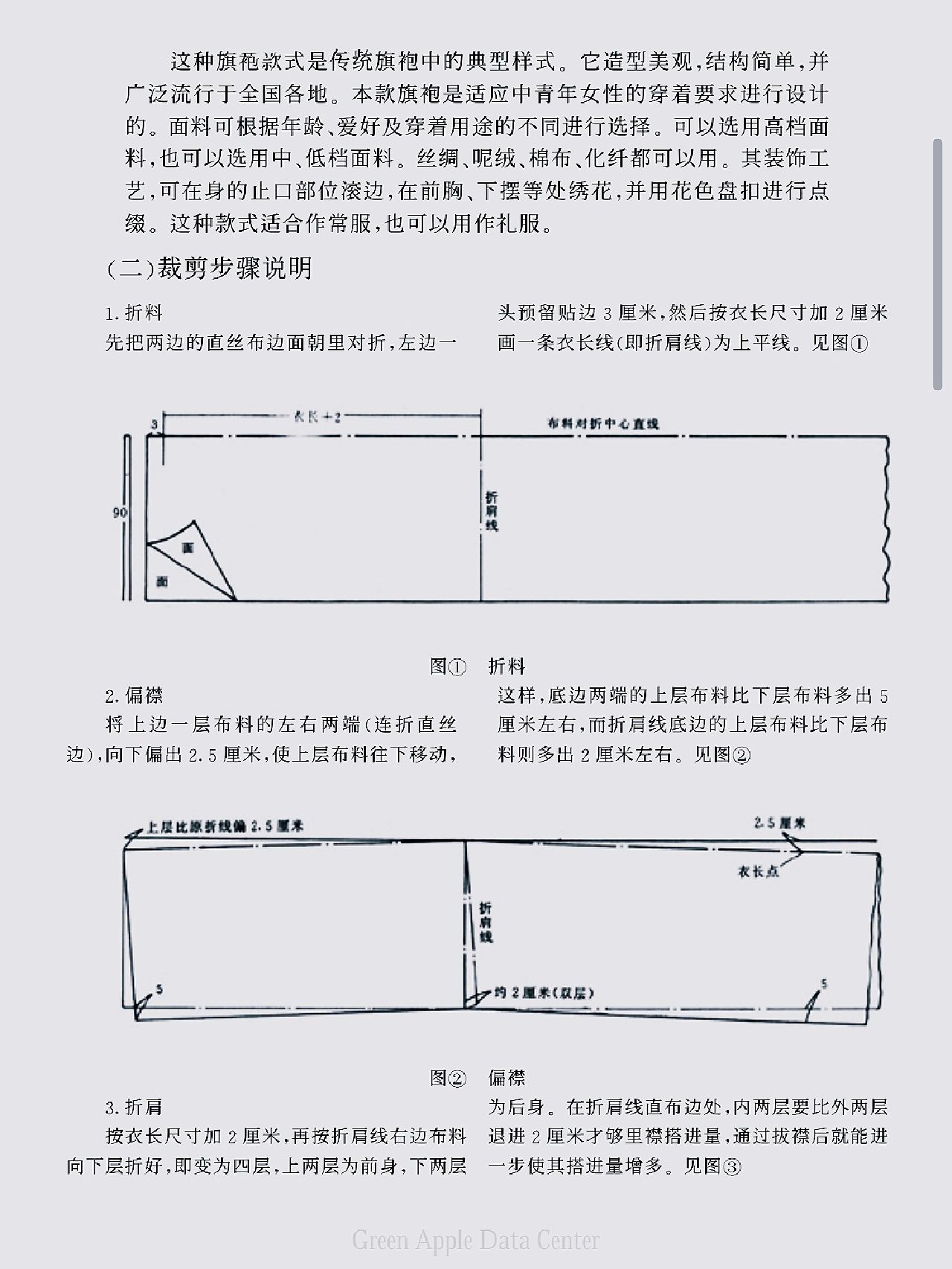 图解旗袍全制作流程