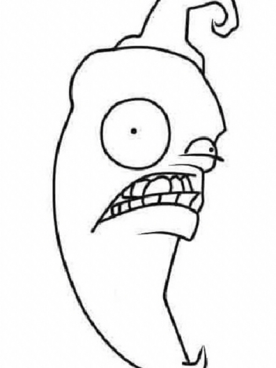 创意美术/植物大战僵尸/简笔画/素材 植物大战僵尸简笔素材 #创意美术