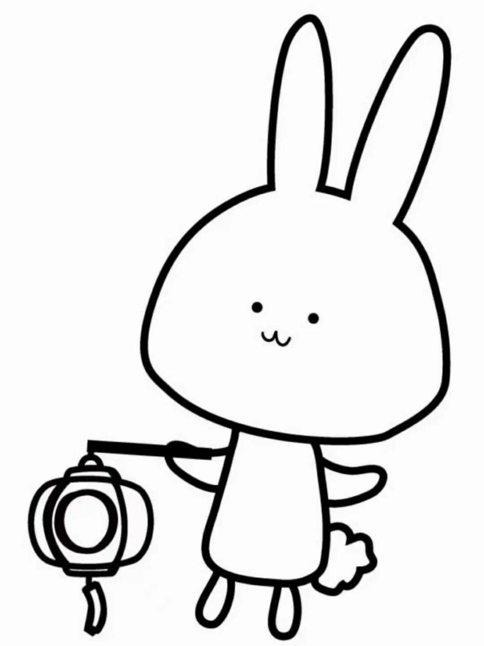 幼儿园中秋节简笔画素材 94主题:中秋节93 97适合年龄:3～4岁