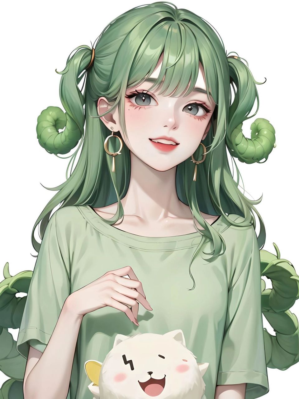 星座系列|热情直爽的射手座|女生绿色系头像 7215射手座(11.