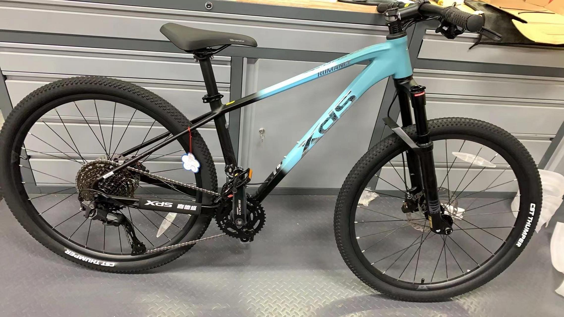 喜德盛24款传奇500/500plus全系搭载禧玛诺cues变速  半内走线