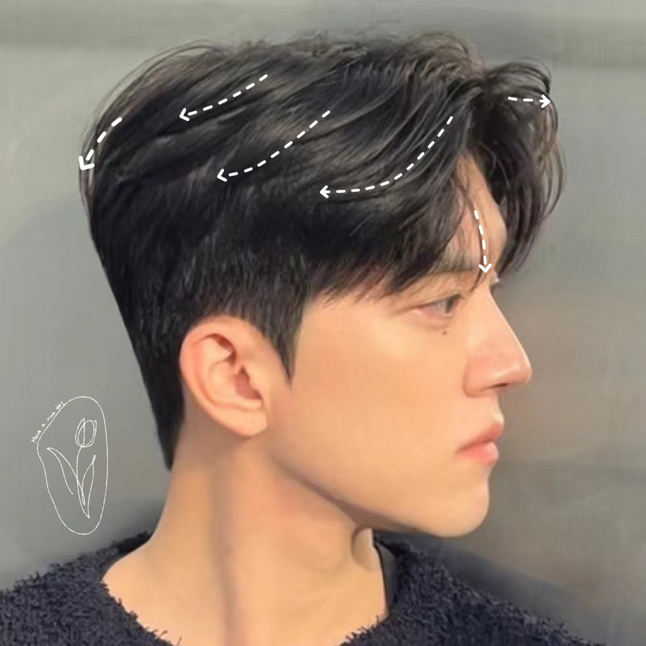 回头率超高的男生韩式发型!女生追着跑系列!