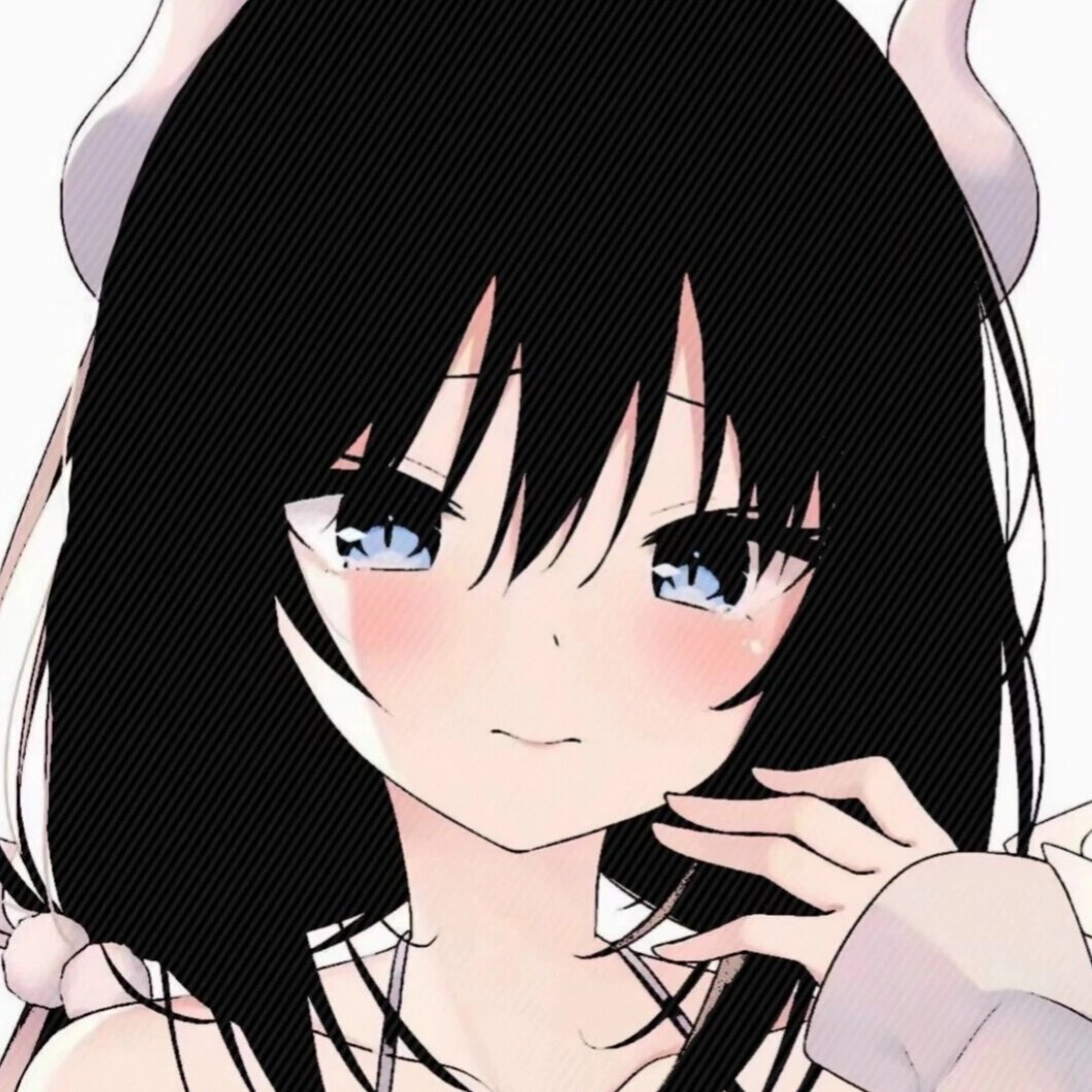 黑白系动漫女头不要错过!礼貌拿图哦