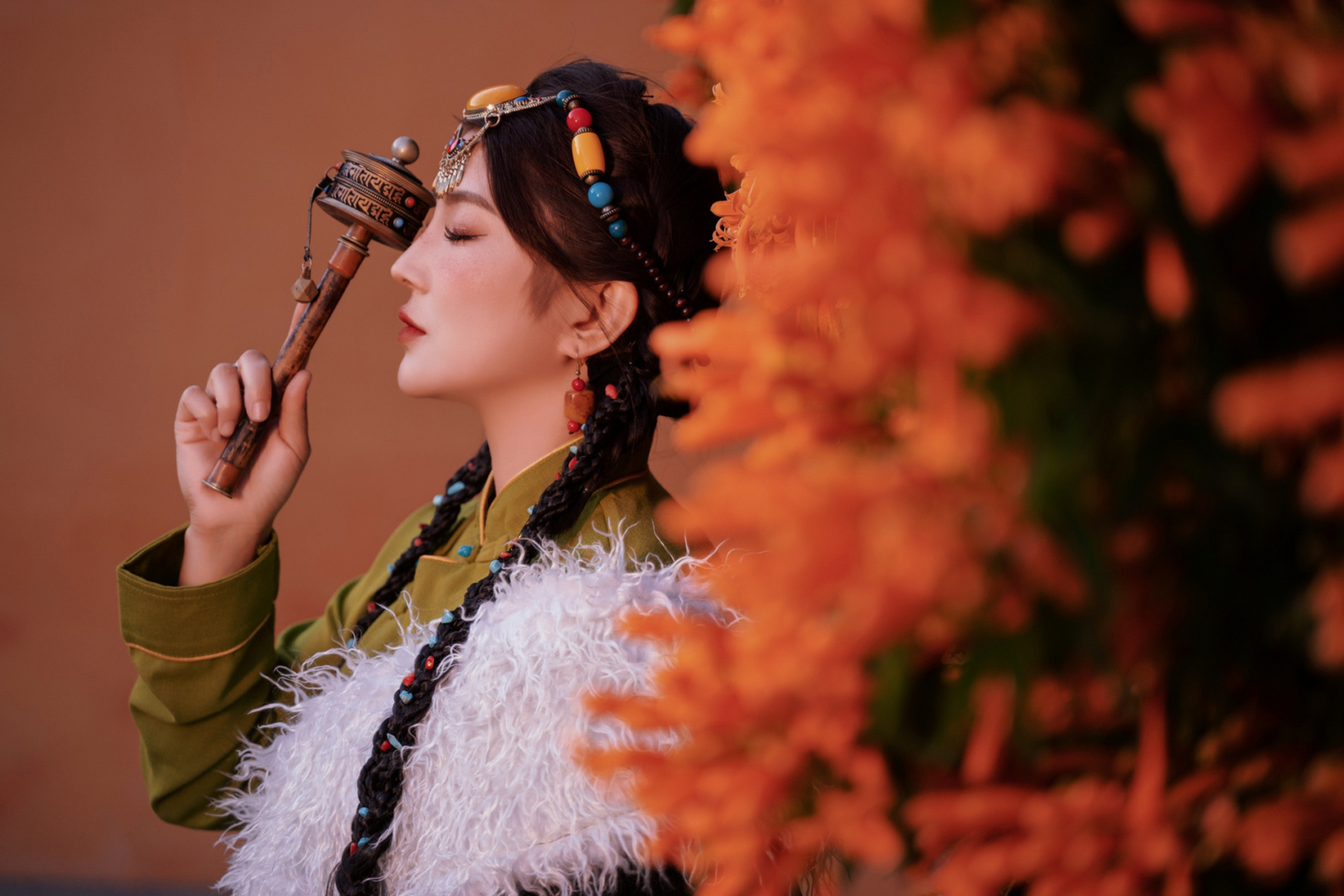 西昌约拍|西昌写真|西昌艺术照|藏服写真 西昌拍照|少女写真|民族风