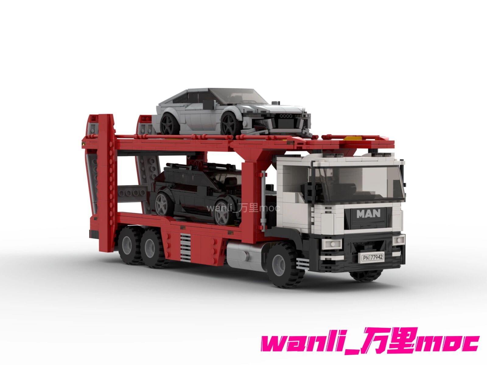 man双层运输卡车