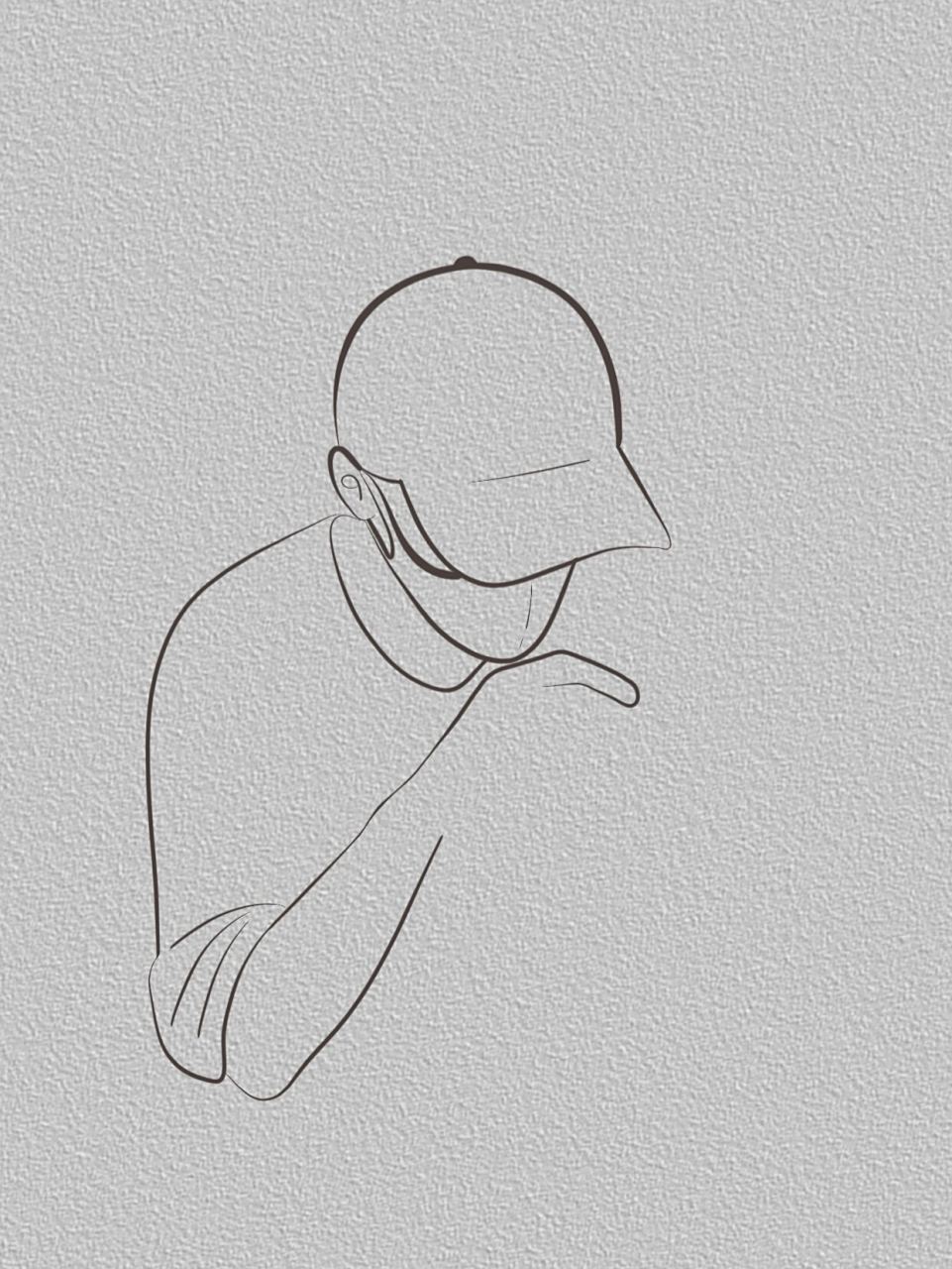 【每日简笔画33】画自家男朋友,可?98