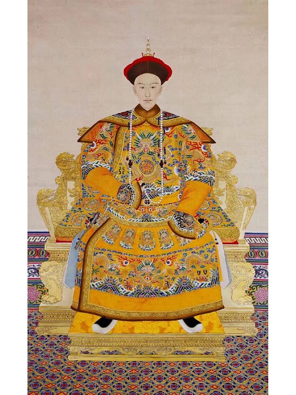 大清德宗  爱新觉罗·载湉 清宣宗之孙,道光帝第七子醇亲王奕譞次子